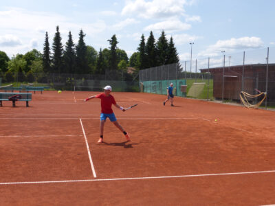 U15 beim Training