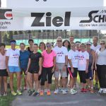 Die Lauf-10-Gruppe ging in den Abendstunde auf eine 10-Kilometer-Runde