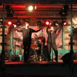 Die Coverband "Porters Kitchen" setzte an einen lauen Spätsommerabend den Schlusspunkt in der Jubiläumswoche
