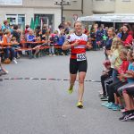 Zieleinlauf für die erste Dame Kerstin Troch.